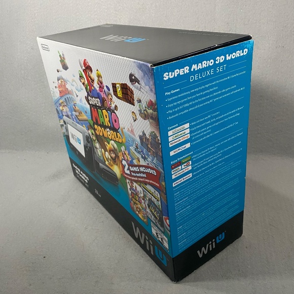 Nintendo Wii U Super Mario 3D World Deluxe Console System *Box Only* - Picture 3 of 7